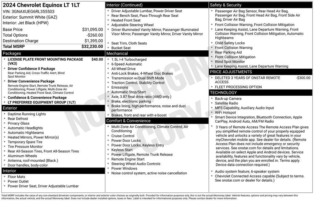 2024 Chevrolet Equinox AWD LT