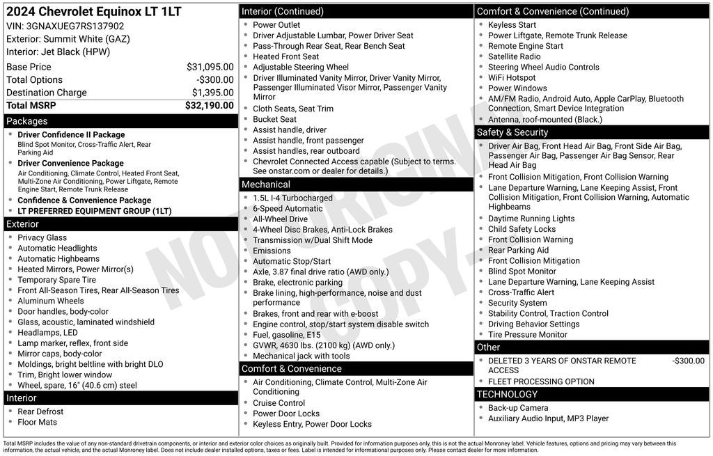 2024 Chevrolet Equinox AWD LT
