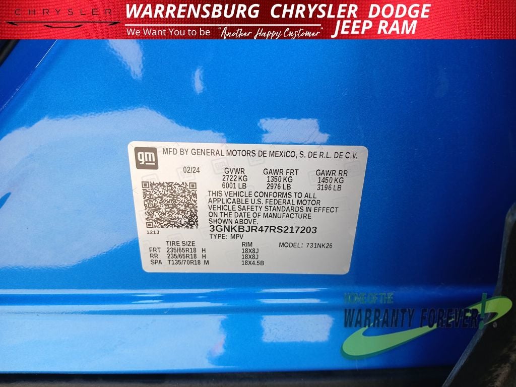 2024 Chevrolet Blazer AWD 3LT