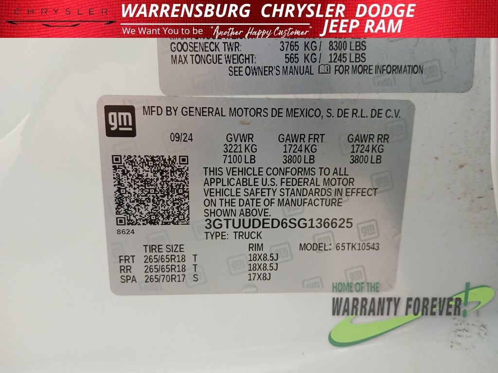 2025 GMC Sierra 1500 4WD Crew Cab Short Box SLT