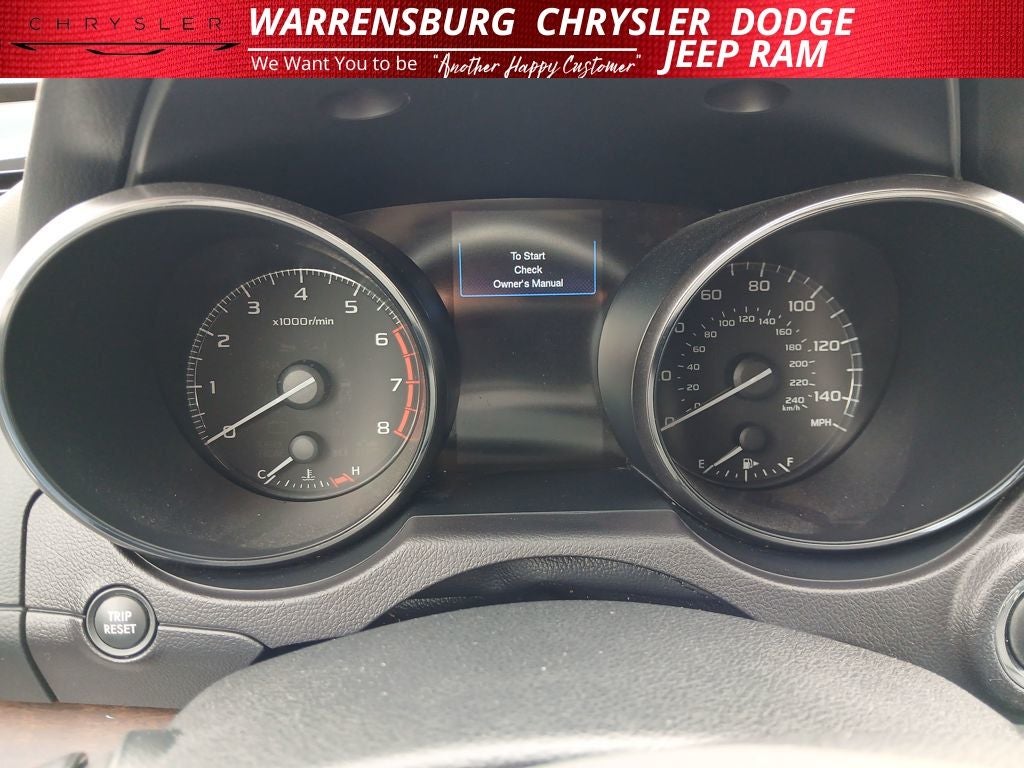 2017 Subaru Outback 2.5i Limited