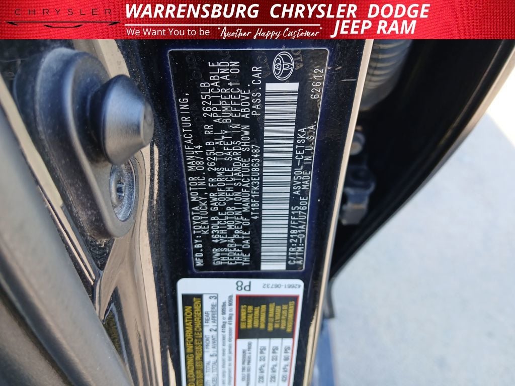 2014 Toyota Camry SE