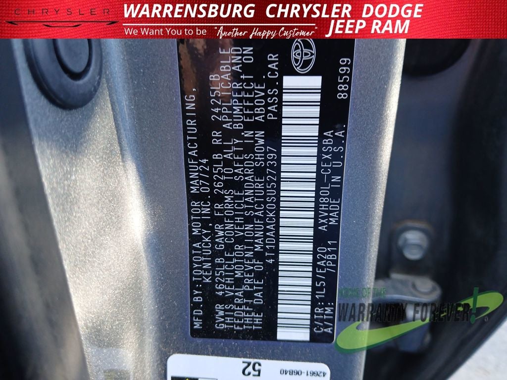 2025 Toyota Camry SE