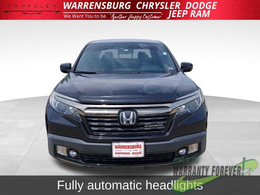 2019 Honda Ridgeline Black Edition