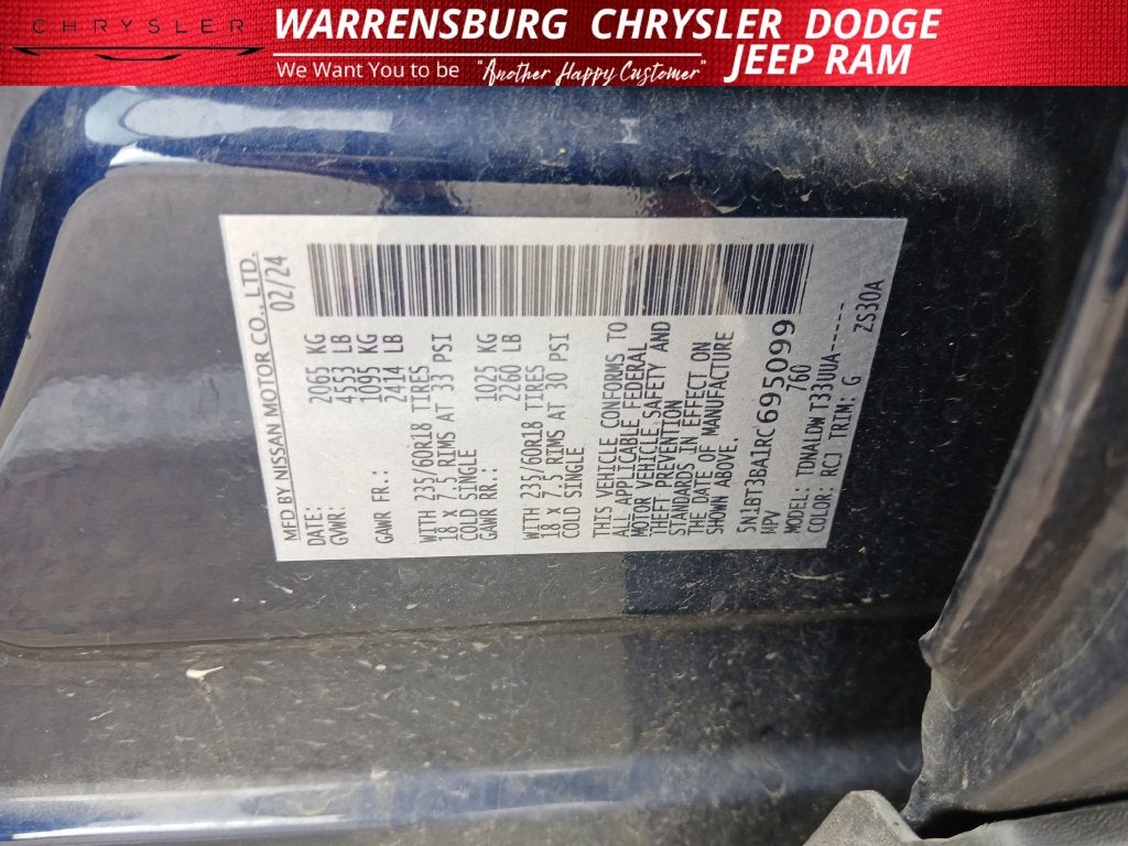 2024 Nissan Rogue SV FWD