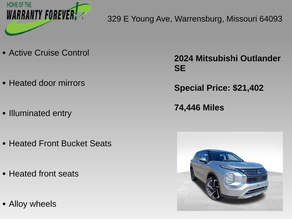 2024 Mitsubishi Outlander Base