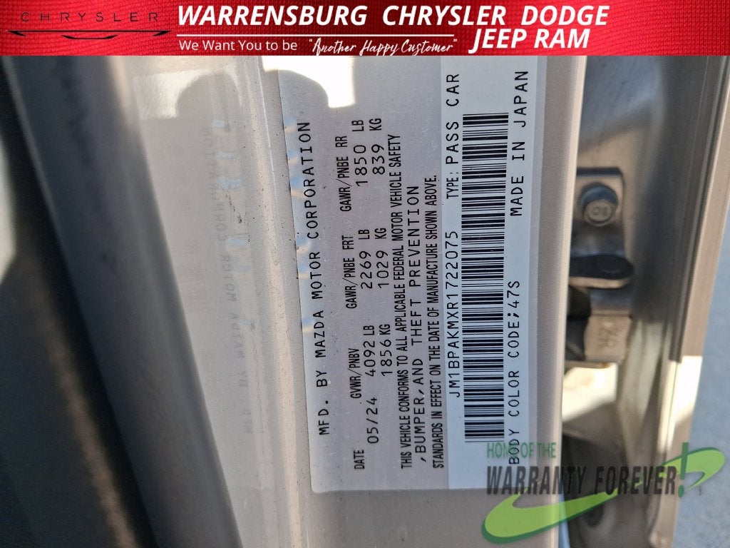 2024 Mazda Mazda3 Hatchback 2.5 S Select Sport