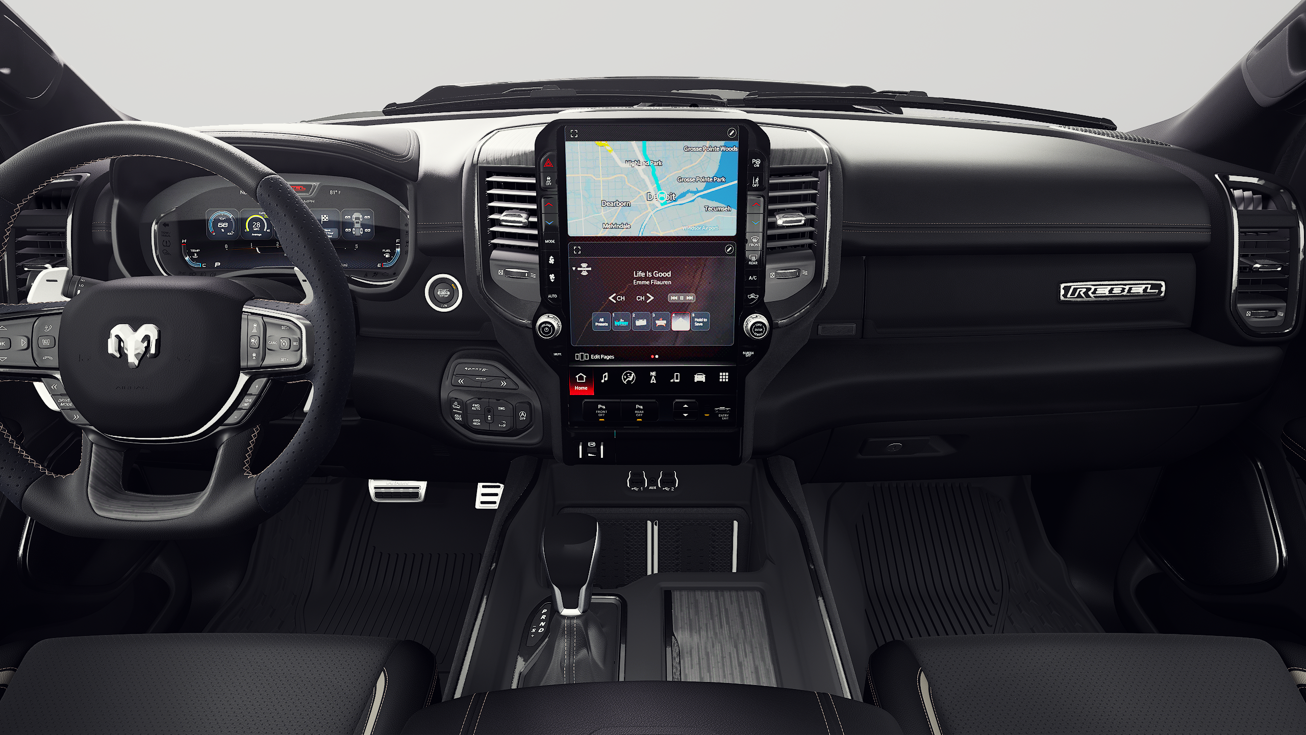 2027 RAM Ram 1500 RAM 1500 REBEL CREW CAB 4X4 5'7' BOX