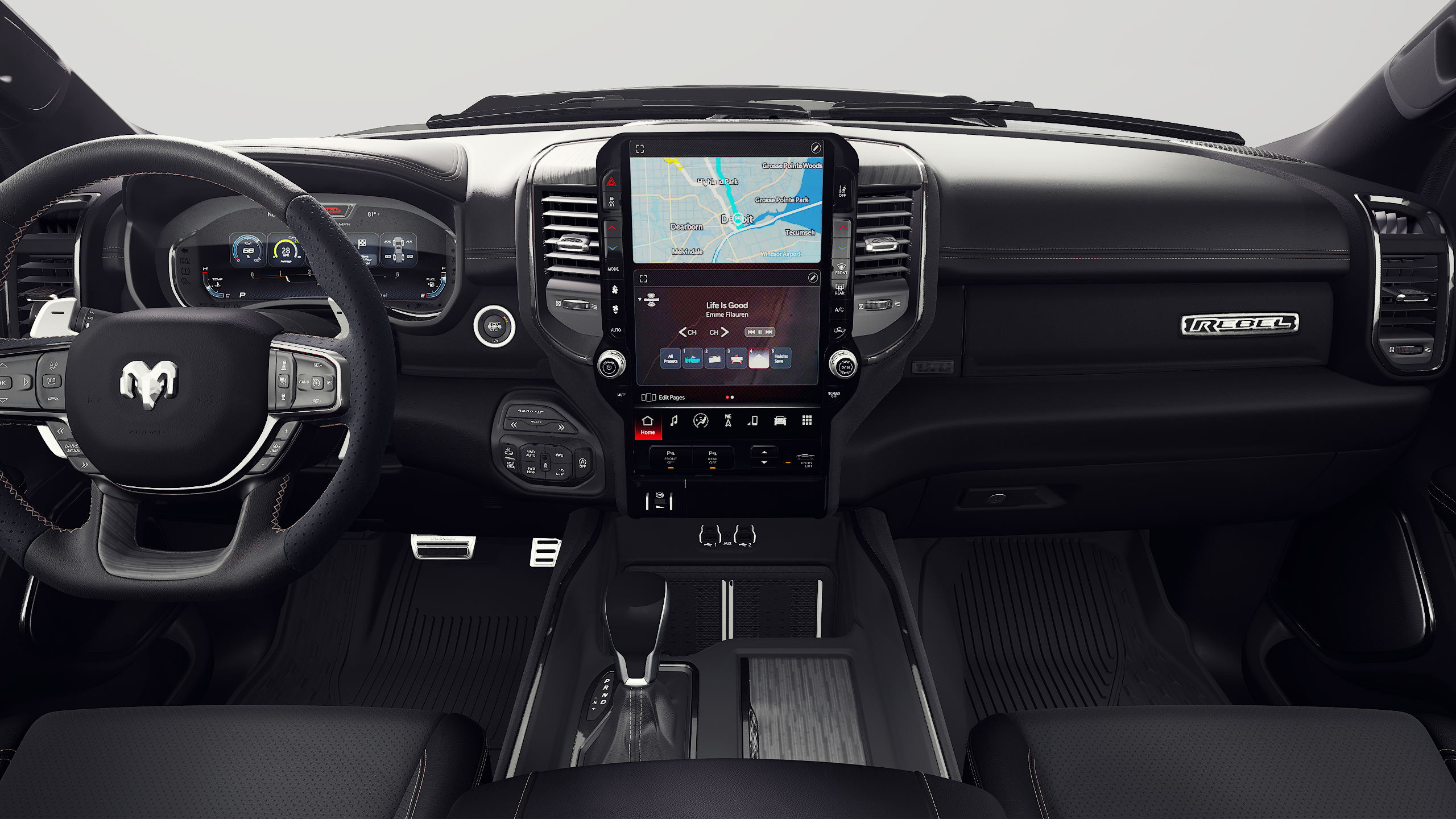 2027 RAM Ram 1500 RAM 1500 REBEL CREW CAB 4X4 5'7' BOX
