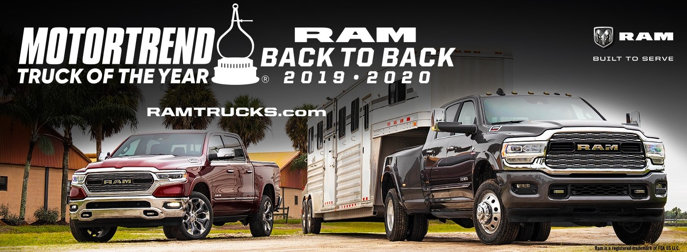 Motortrend Ram Back to Back 2019 - 2020