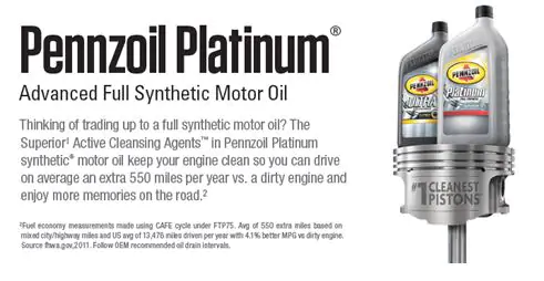 Pennzoil Platinum | Warrensburg Chrysler Dodge Jeep Ram FIAT in Warrensburg MO